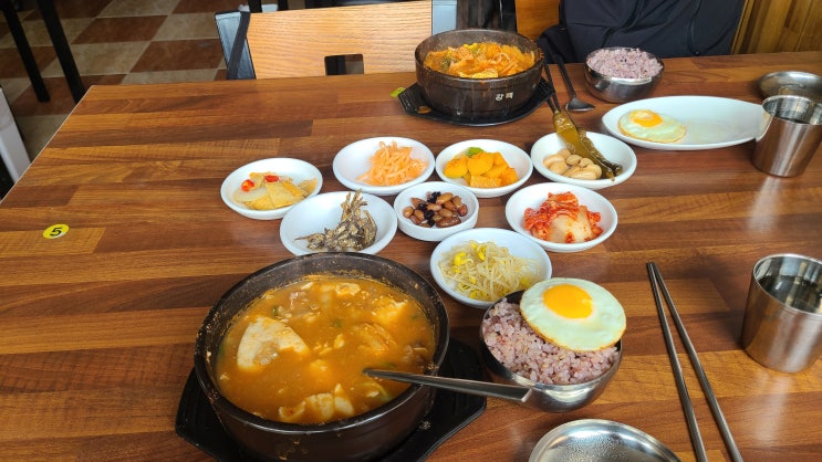 제주 건입동맛집 금항아리식당 김치해물청국장과 김치찌개