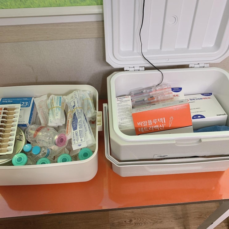  광주 독감예방접종 및 통증 치료 봉사활동