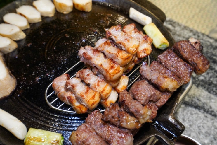  순천 삼겹살 맛집 조례동 화원짚불구이 최고야