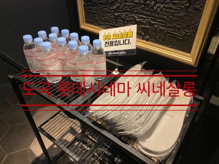 CGV에 리클라이너가 있다면 다른 극장은? <도곡 롯데시네마 씨네 살롱> CGV에 리클라이너가 있다면 다른 극장은? <도곡 롯데시네마 씨네 살롱>