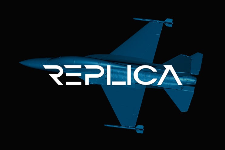  [ME.RROR for BIZ] '전투기 프라모델'의 정밀 3D스캔 사례 / 광학식 3D스캐너, Polyga Compact S1 / by 레플리카(REPLICA)