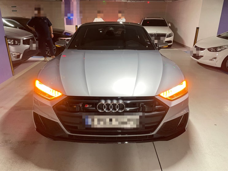  [니어카 중고차 구매동행] 2020년식 아우디 S7 3.0 TDI 콰트로 엔카 개인 직거래 인천 송도신도시 출장진단