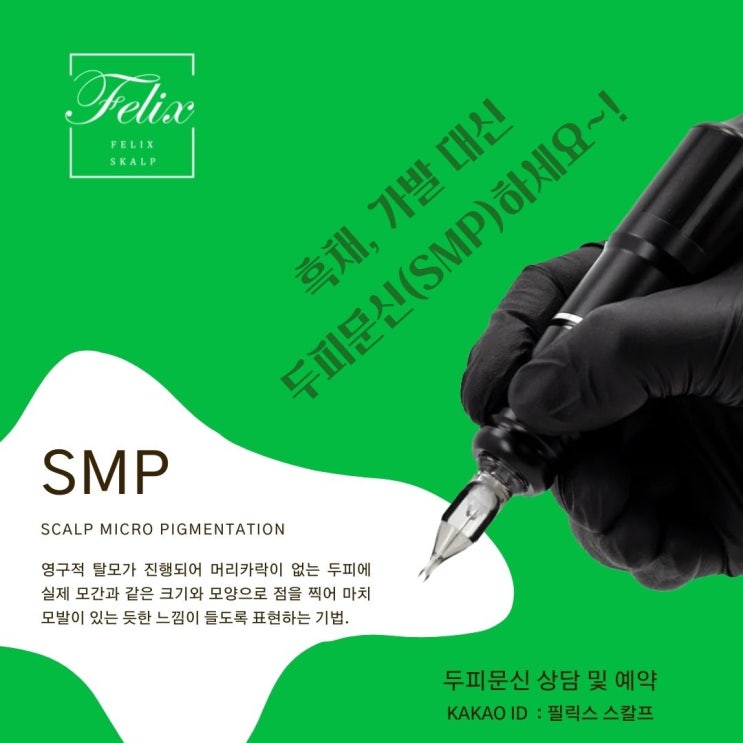  김포 파주 일산 두피문신 창업교육 잘하는 곳은 필릭스스칼프