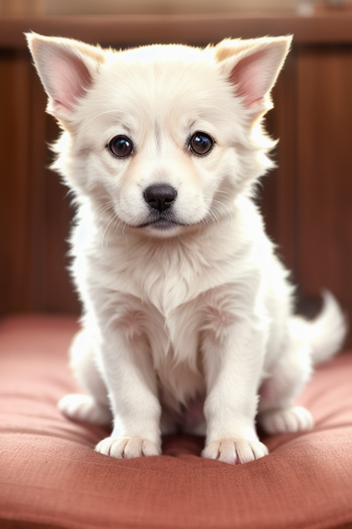 [AskUp] 동물_개, 강아지 003: 귀여운 흰색 강아지 무료 일러스트, 하얀색 개 Ai 무료 이미지, 흰색 댕댕이 무료 일러스트, 상업적 사용 가능