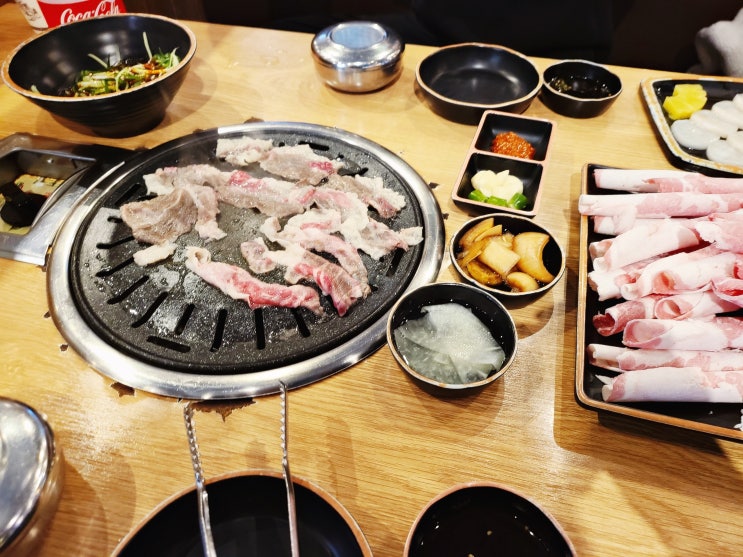  도봉구 방학동고기집 이차돌 서비스로 1인분 더~