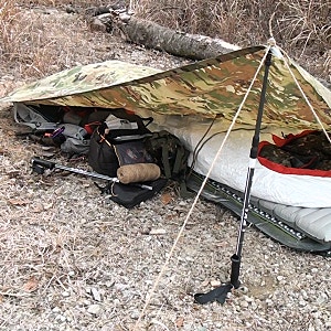 BAF(Brooklyn Armed Forces) 군용 판초우의.