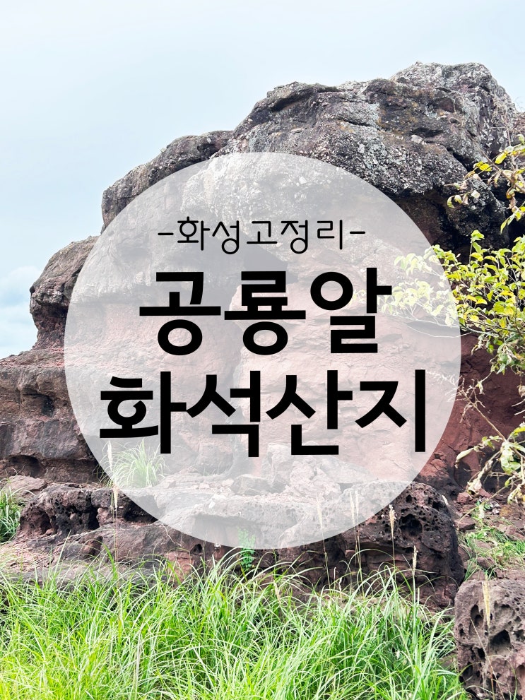  아이와 함께 가볼만한곳 화성공룡알화석산지 그리고 제부도