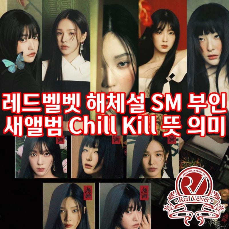 레드벨벳 해체설 SM엔터테인먼트 일제 부인 칠킬Chill Kill 뜻 의미 설명