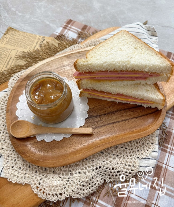 <b>편스토랑 류수영</b> 땅콩마요잼, 땅콩잼 땅콩마요 샌드위치 만들기.