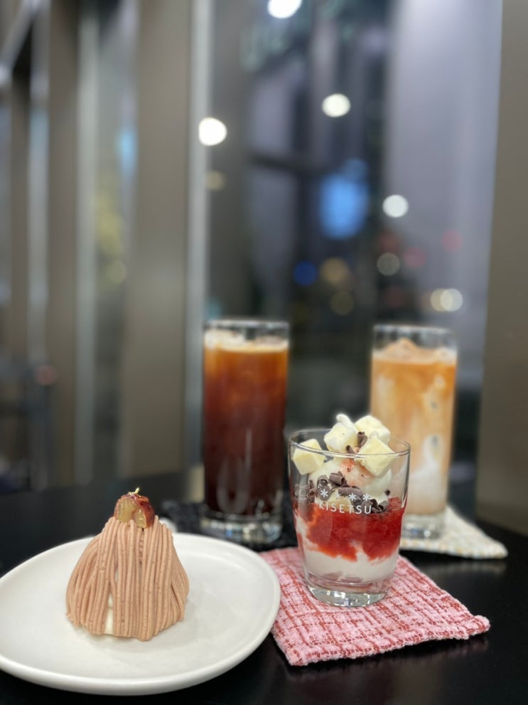  인천 송도 디저트가 맛있는 카페 파티세리키세츠