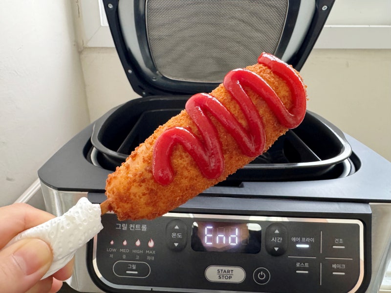 닌자 그릴 에어프라이어 Ninja Foodi Grill & Air Fryer 냉동식품 신세계 게이트 전격 오픈 AG301KR 내....