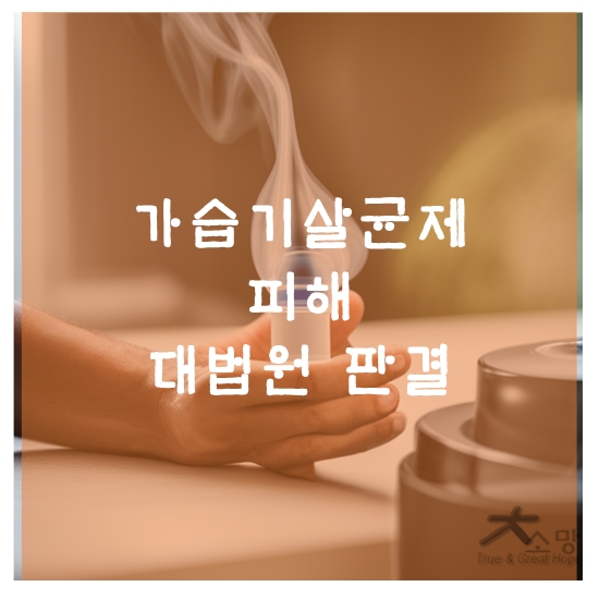 옥시 <b>가습기살균제</b> 성분 건강피해자 <b>인정</b> 신청 vs 회사 대법원... 