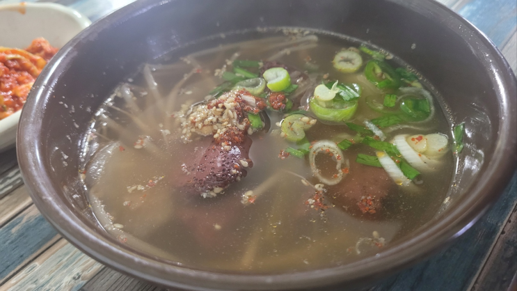  [김해공항 맛집] 오래된 맛집 : 덕두 시장 분식, 선짓국 맛집, 푸짐 그 자체