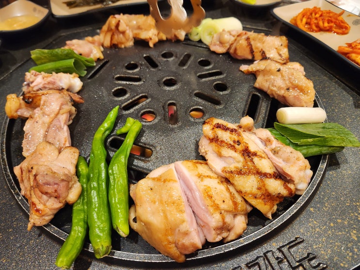  성남 신흥동 맛집 닭 특수부위 전문 팔각도 메뉴 추천