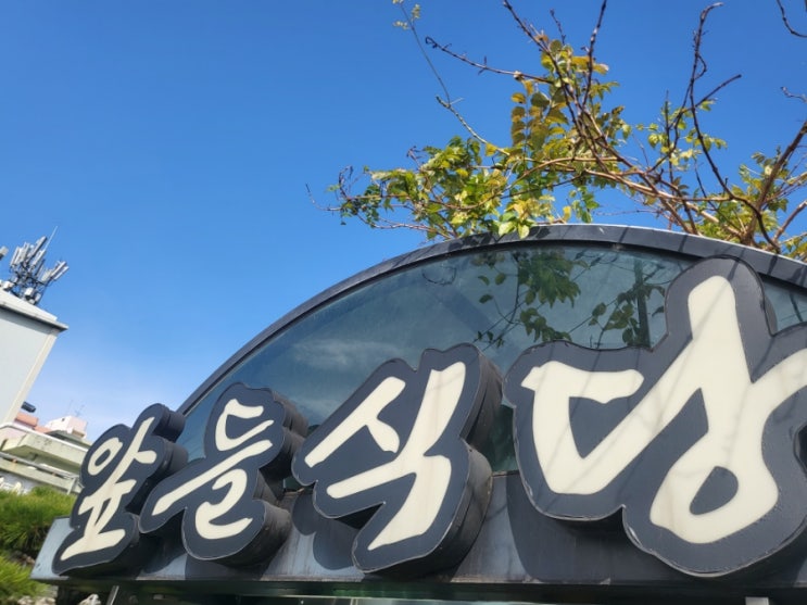  사천맛집 매콤달콤한 낙지볶음과 시원한 재첩국 앞들식당