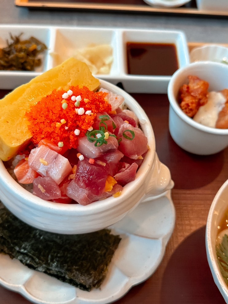  왕십리 맛집, 카이센동이 맛있는 "스시도쿠 카미동" (한양대 맛집)