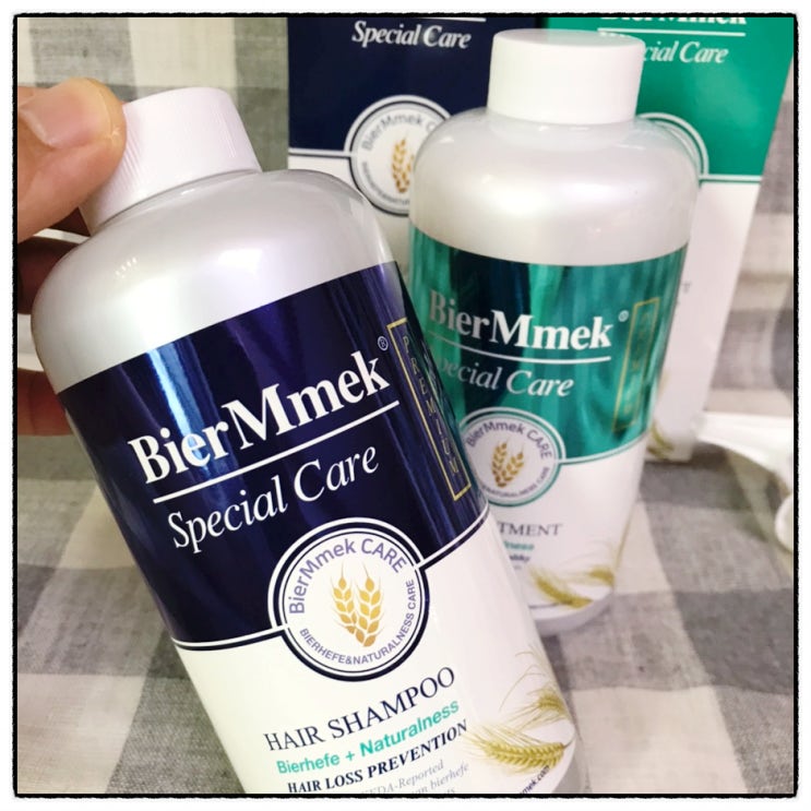  탈모관리샴푸 비어멕 BierMmek 독일맥주효모 탈모샴푸 사용리뷰