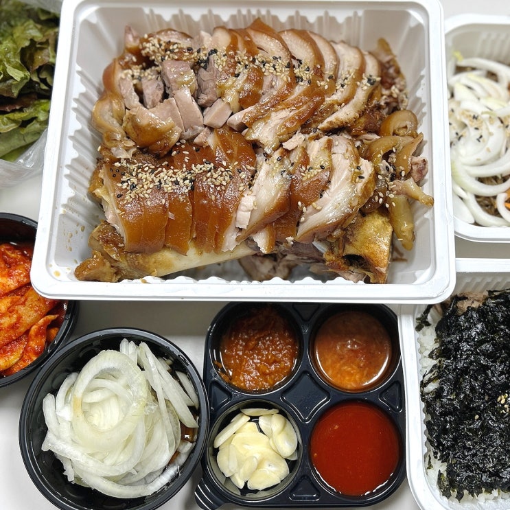  나주 혁신도시 족발 맛집 가마솥에서 삶는 참족발