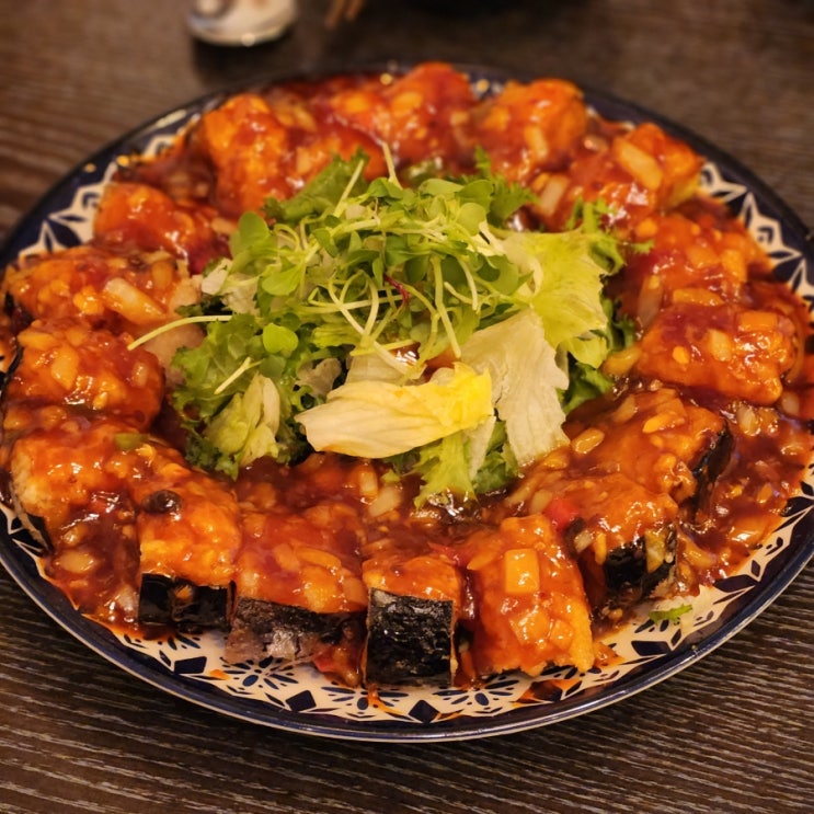  [아주대 짬뽕 맛집] 해산물 베이스 진한 짬뽕과 시그니처 새우어향가지! '츠츠'