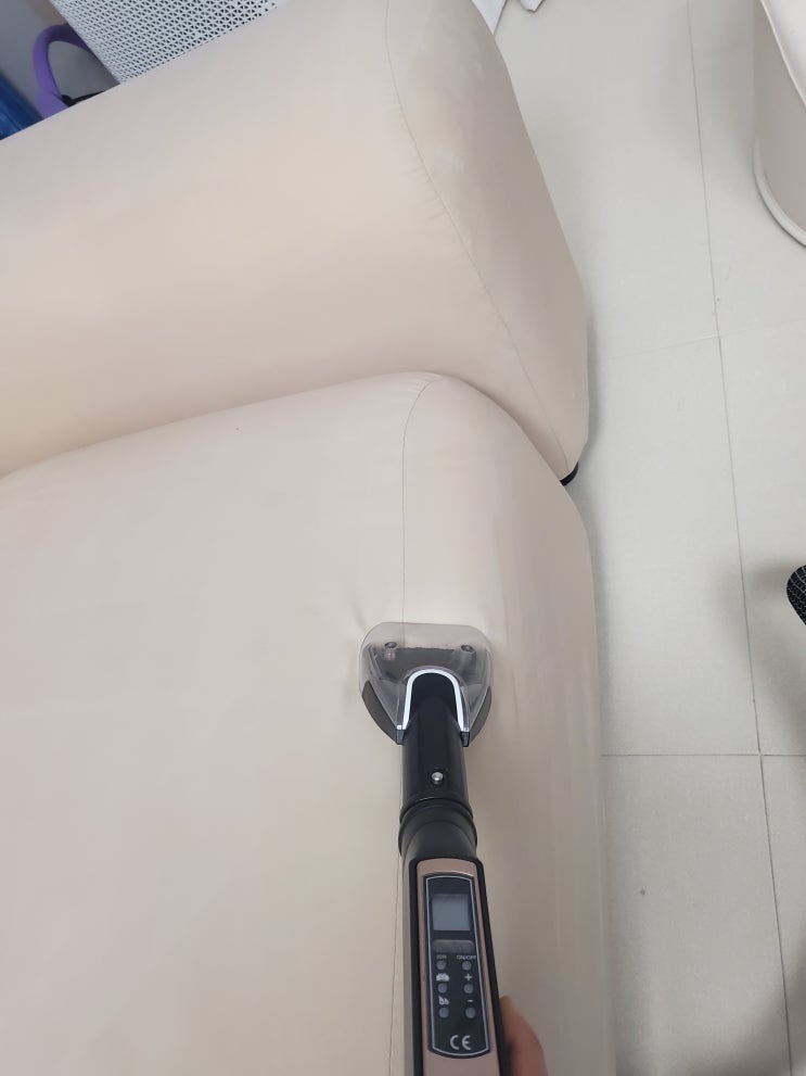  평택 통복동 평택역 SK뷰 아파트 소파청소 얼룩 제거