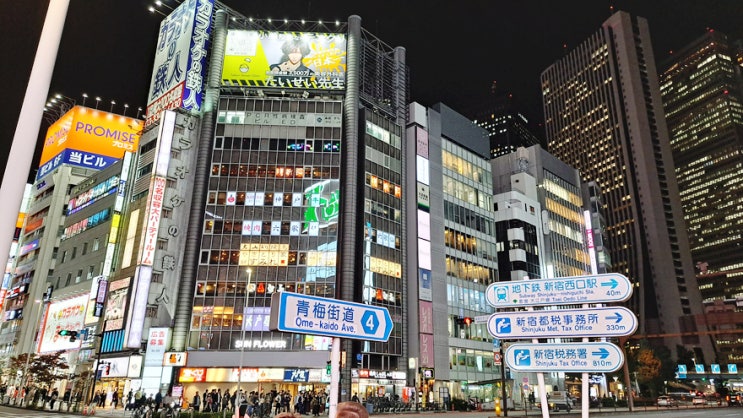오랜만에 방문한 니시 신주쿠(西新宿)의 야경 오랜만에 방문한 니시 신주쿠(西新宿)의 야경