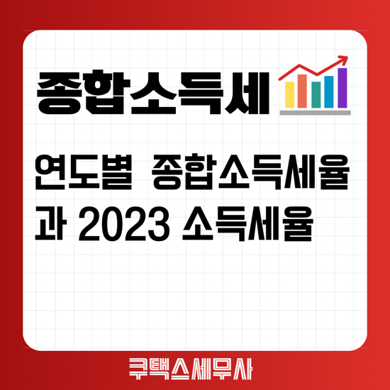  2023년 소득세율표