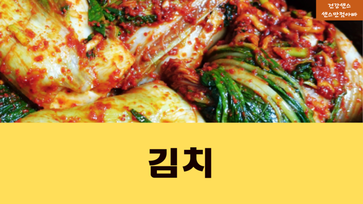 전통 발효식품 김치 종류(배추, 동치미, 깍두기, 열무)와 효능