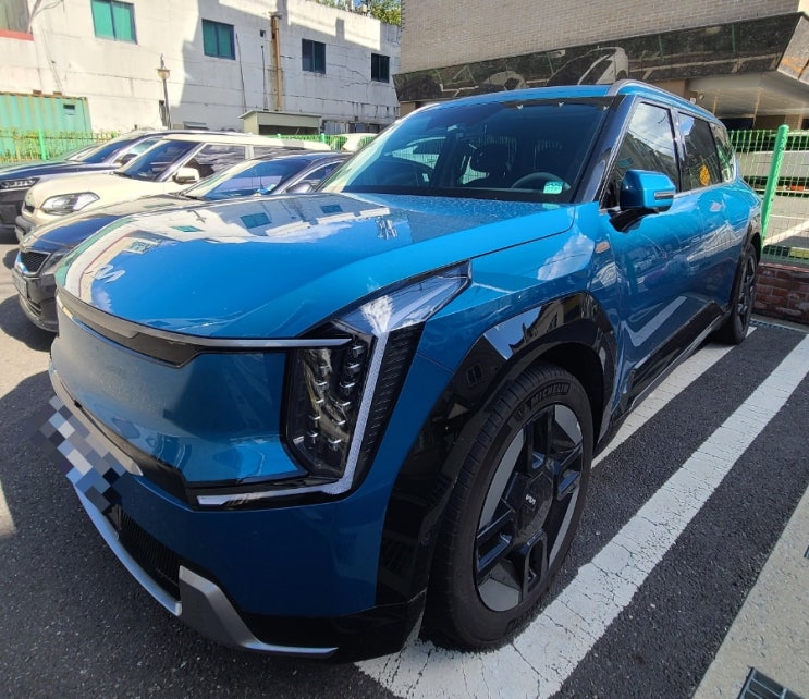  차알못이 써보는 기아 전기차 EV9 6인승 어스 4WD 시승기
