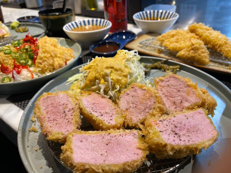  서울 돈까스 맛집 두꺼운 히레카츠 카와카츠 오토코 웨이팅 내돈내산