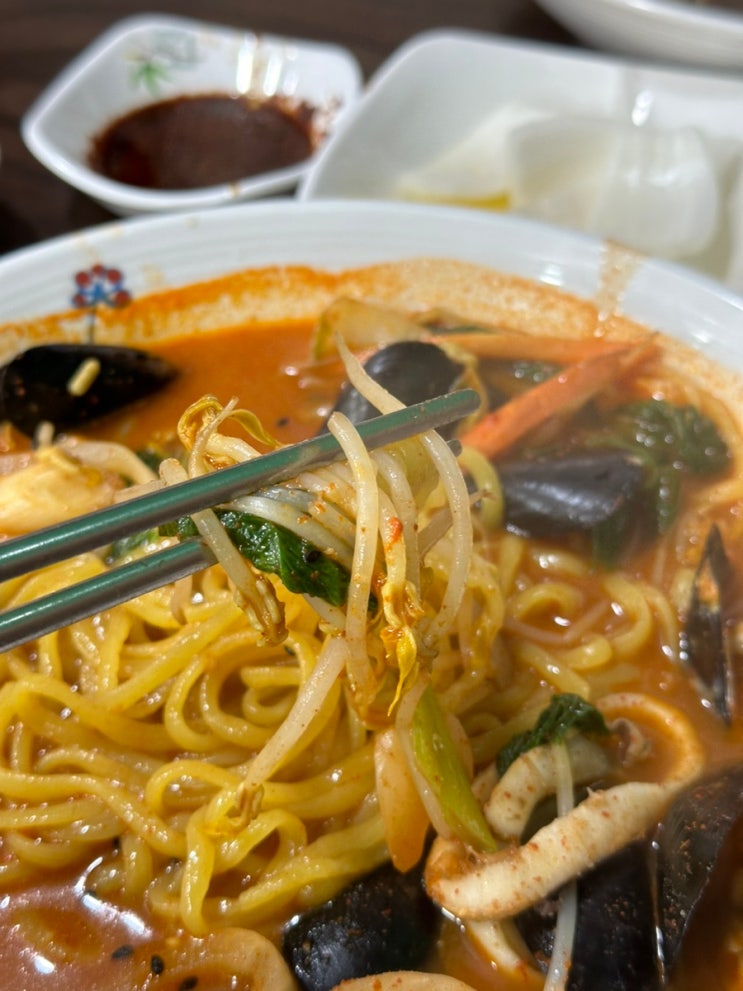 수타가 유명한 고덕 중국집 옛날손짜장 알고보니 짬뽕도맛집일세
