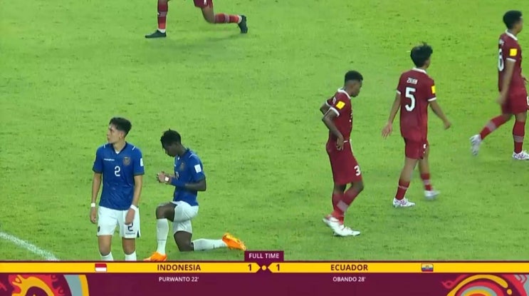  2023 FIFA U-17 월드컵 A조 1차전 인도네시아 vs 에콰도르