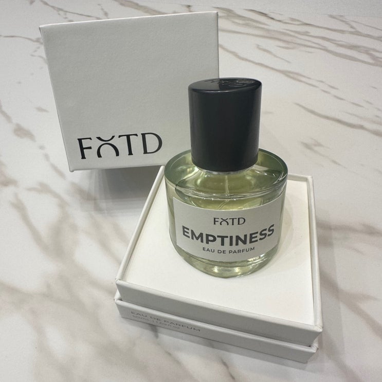  FOTD EMPTINESS EAU DE PARFUM 에프오티디 엠프티니스 오 드 퍼퓸, 30대 남자 겨울 향수 추천