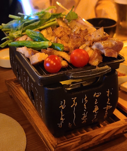  [분당 정자동맛집] 정자역 근처 분위기 좋은 고급스러운 도심 속 정원 느낌의 고기집 미담 휴