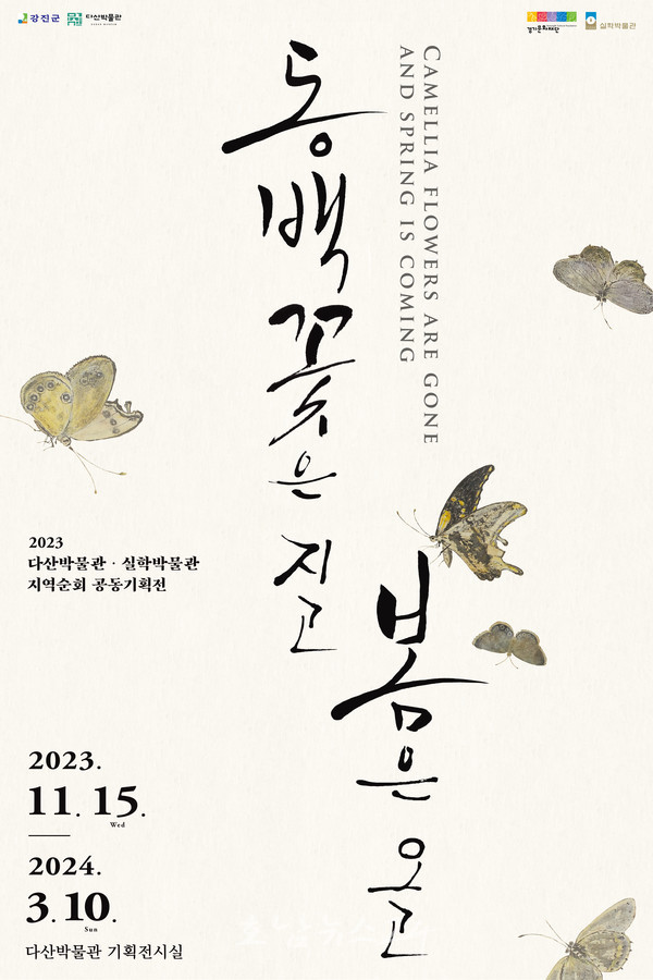  동백꽃은 지고 봄은 오고..다산 정약용 매조도 원본 210년 만에 강진 다산박물관 특별전 개막
