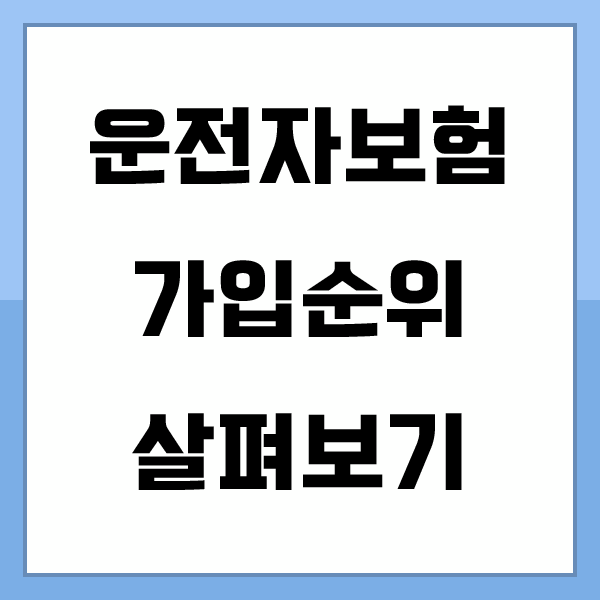  법인 운전자보험 가입하려면 운전자 보험 및 자녀운전자보험 약관 확인해보세요