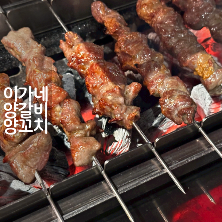 이가네양갈비양꼬치 남광장 동탄맛집 양꼬치 칼로리 양고기 소스