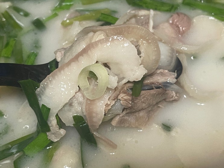 열정국밥 야들야들 돼지국밥과 순살듬뿍 살코기수육국밥