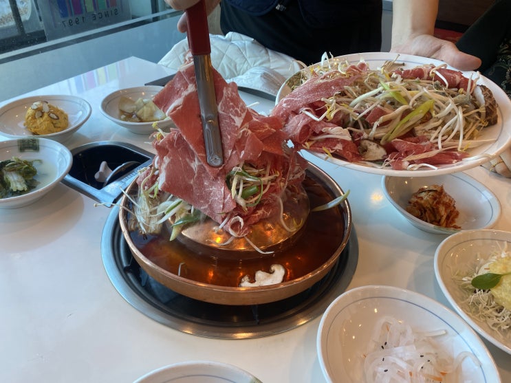  융건릉 맛집 생불고기 색동면옥