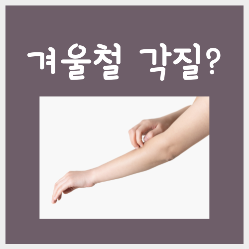  겨울철각질관리, 딱 '2가지 법칙'만 지키시면 됩니다