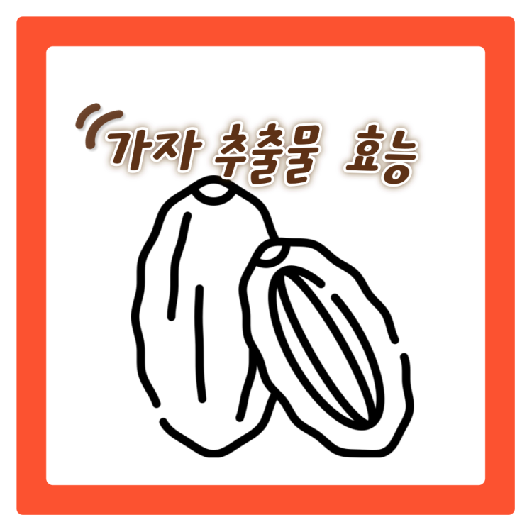  가자추출물 효능 및 부작용