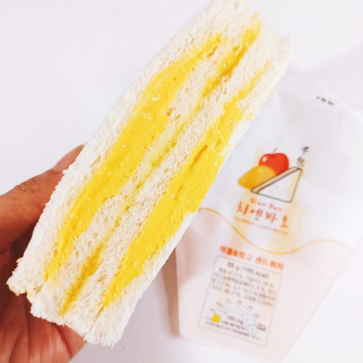  치엔바오 애플망고 대만식 샌드위치, 달달상큼한 과일맛