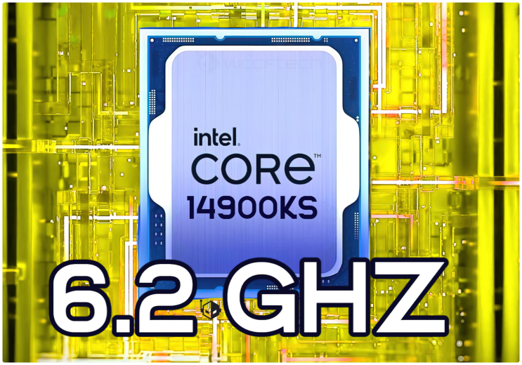 인텔 14세대 코어 i9-14900KS 6.2GHz "스페셜 에디션" CPU가 유출