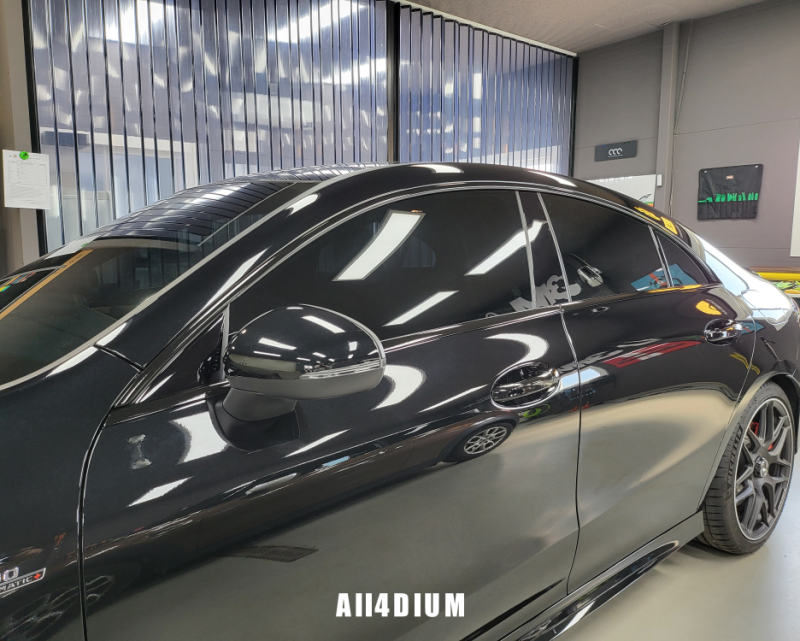 아산 벤츠 CLA45S AMG 크롬죽이기 랩핑의 꽃 / [올포디움 천안아산 본점]