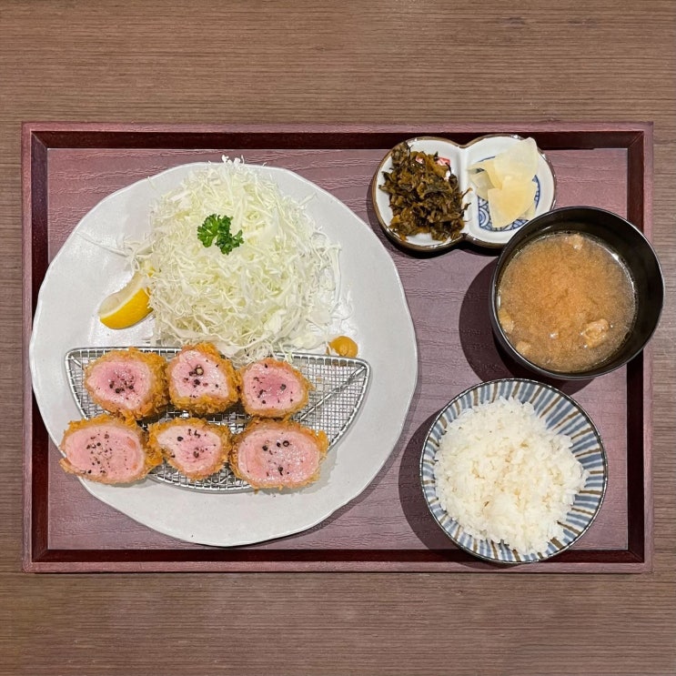 정통 일식 돈가스 김포공항 롯데몰 맛집 호시카츠