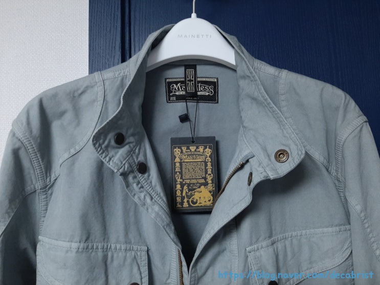 Matchless Motorcycle Belted Jacket / 매칠리스 모터사이클 재킷