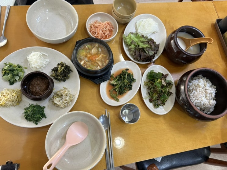  동대문/ 동묘 보리 비빔밥 맛집 "장가네시골보리밥"