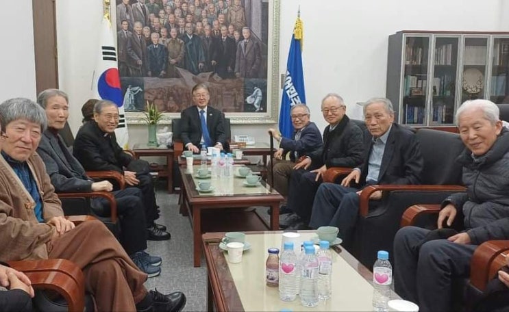 사회원로들, <b>이재명 더불어민주당</b> 대표 방문 면담 [전문]