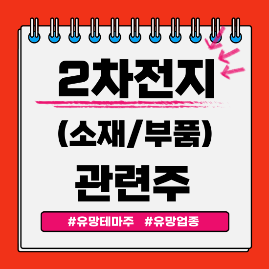  유망테마 - 2차전지(소재/부품)(포스코퓨처엠,코스모화학,나노신소재,신흥에스이씨,에코앤드림) 관련주 테마주 주식 주가 분석 및 미래 투자 전망