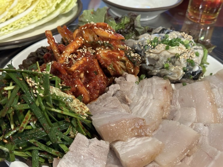  ️덕천동️ 내돈내산 제철 굴보쌈  [자갈치]
