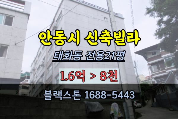 안동시신축빌라 경매 태화동 20평대 2022타경101314